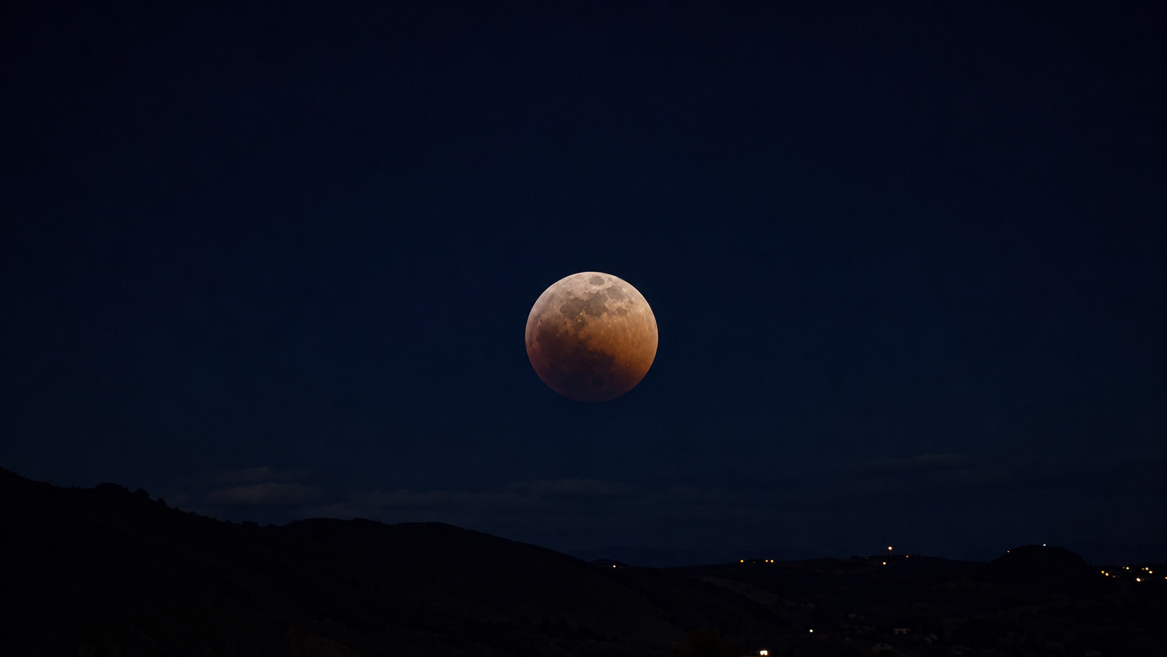 A partial lunar eclipse in August 2026